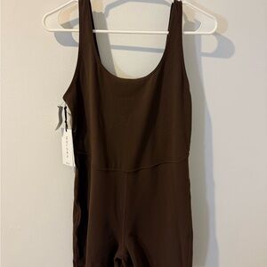 Aritzia Chocolate Brown Bodysuit